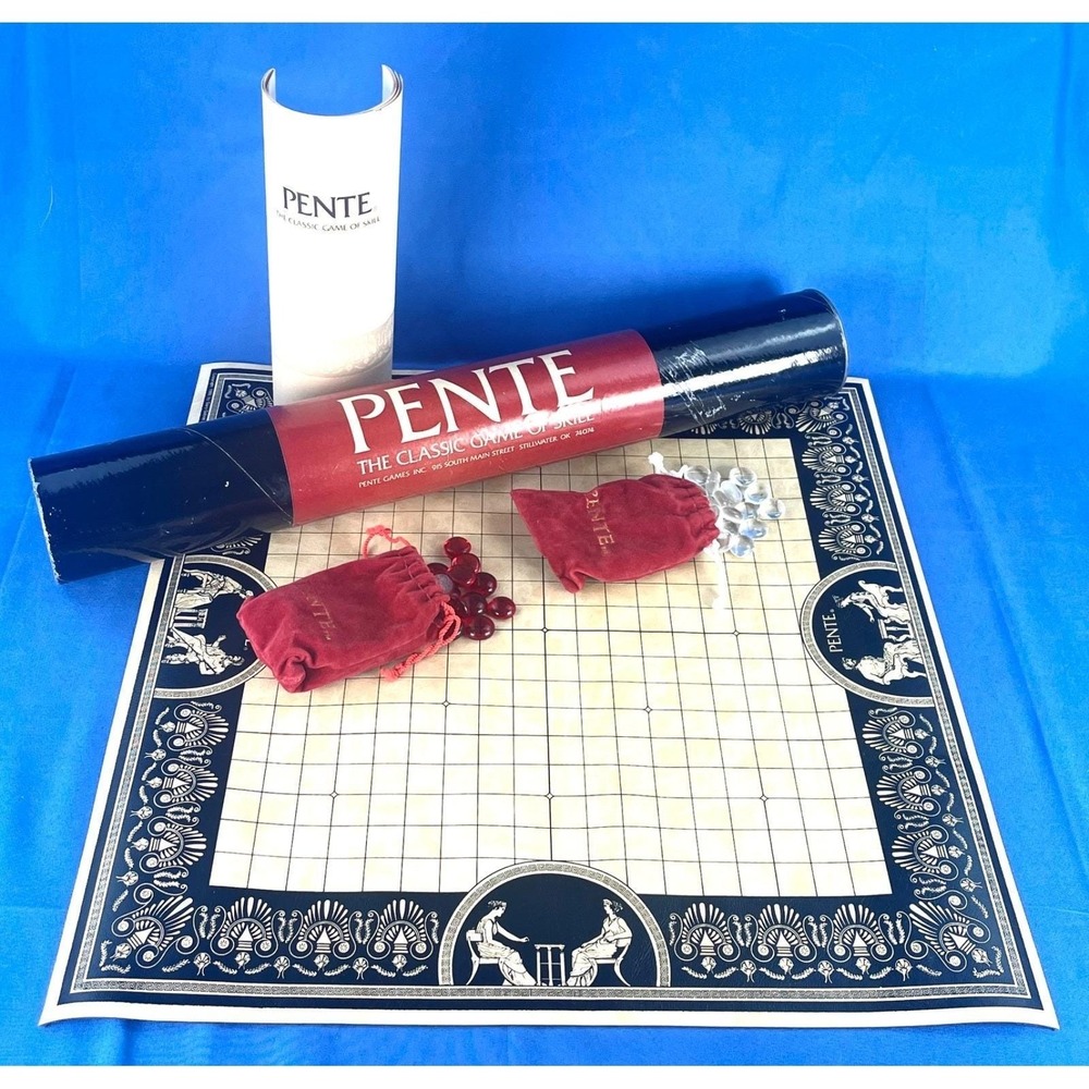Pente 1979 RARE Transitional Tube Edition. New Unused Classic Strategy Game